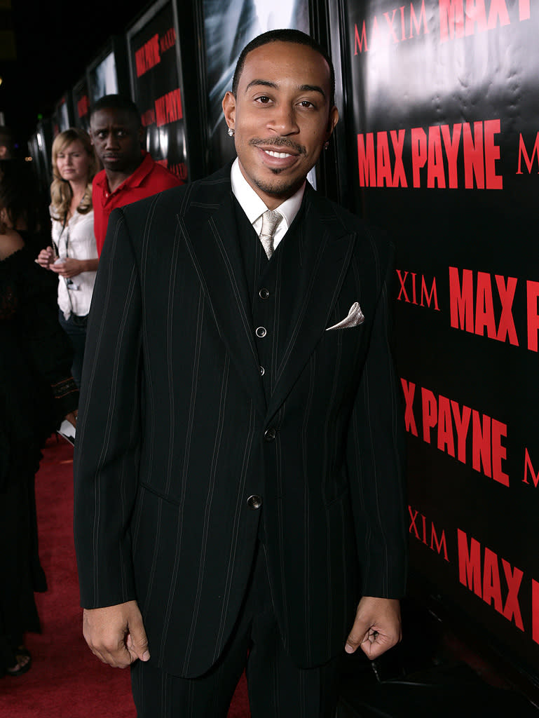 Max Payne LA Premiere 2008 Chris Ludacris Bridges