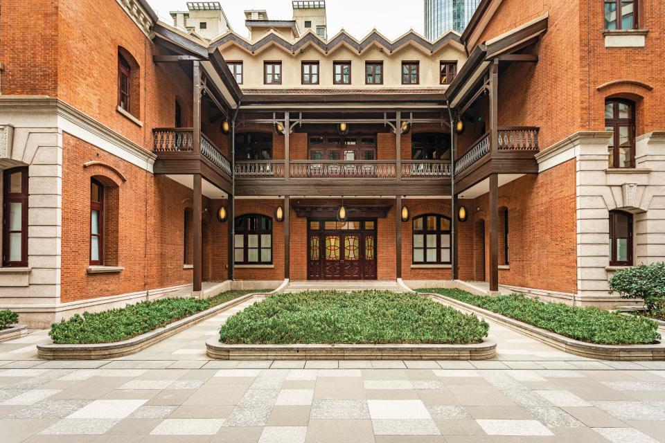 Cha House within the HKRI Taikoo Hui development, where the Harrods Tea Room is, and where The Residence will be located.