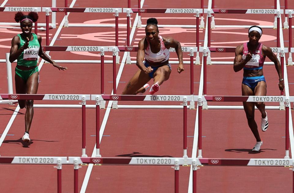 100m hurdles final