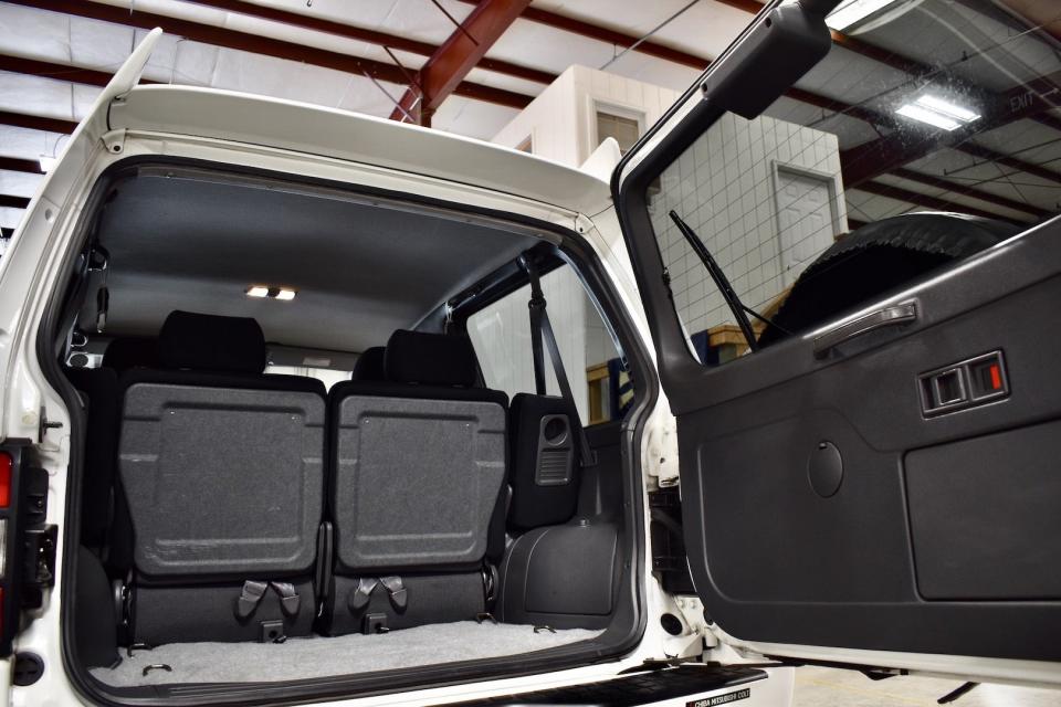 1997 Mitsubishi Pajero Evolution cargo area