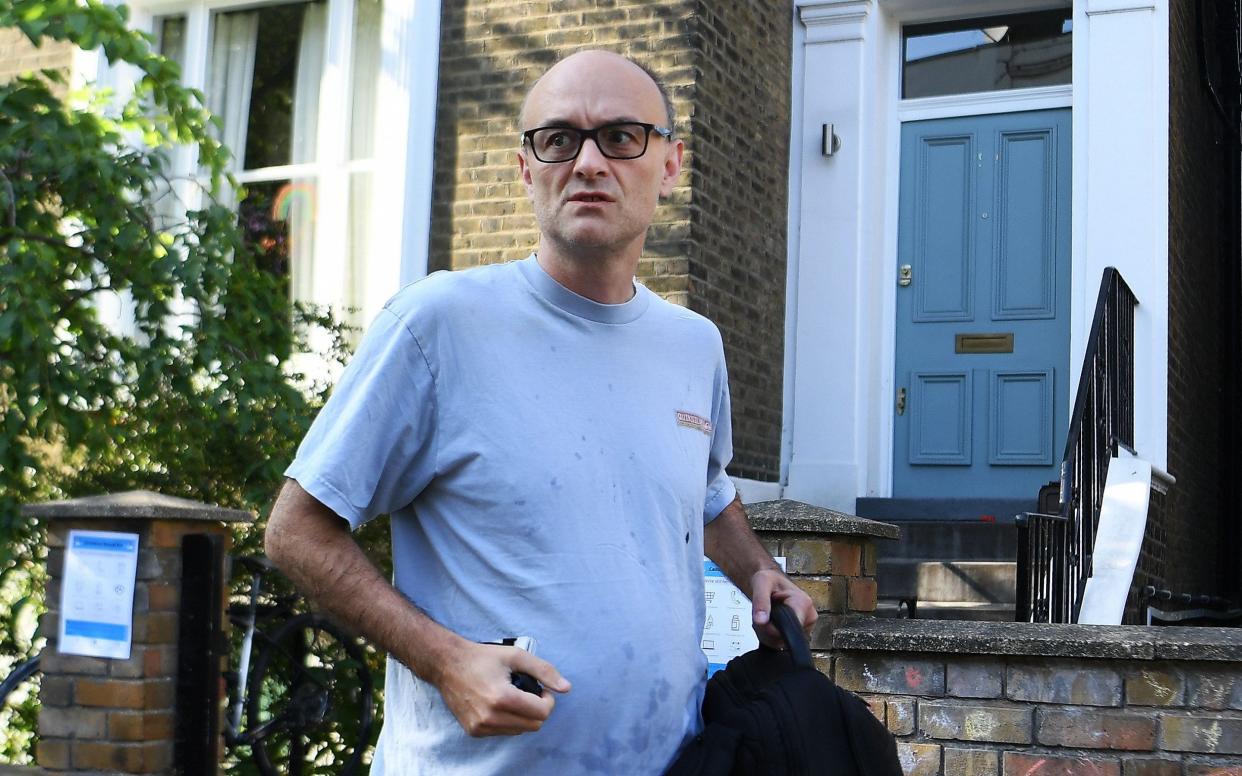  British Prime Minister Boris Johnson's Special Advisor Dominic Cummings outside his home in London, Britain - Andy Rain/Shutterstock