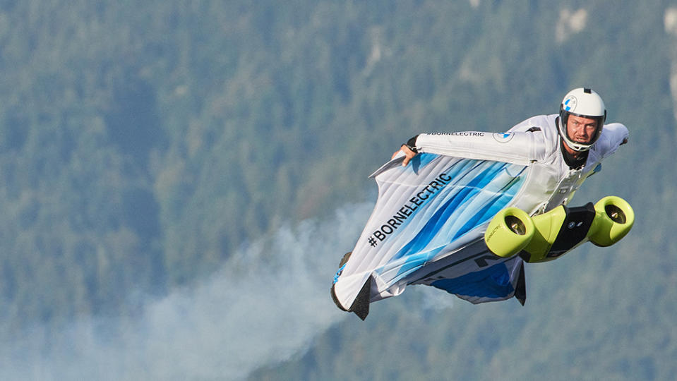 BMW Electric Wingsuit