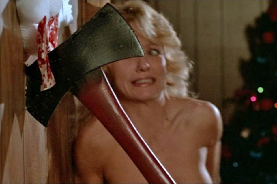 Silent Night, Deadly Night (1984) Linnea Quigley in Silent Night, Deadly Night (1984) PeopleLinnea Quigley TitlesSilent Night, Deadly Night © TriStar Pictures