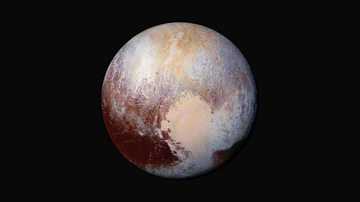  An image of Pluto. 