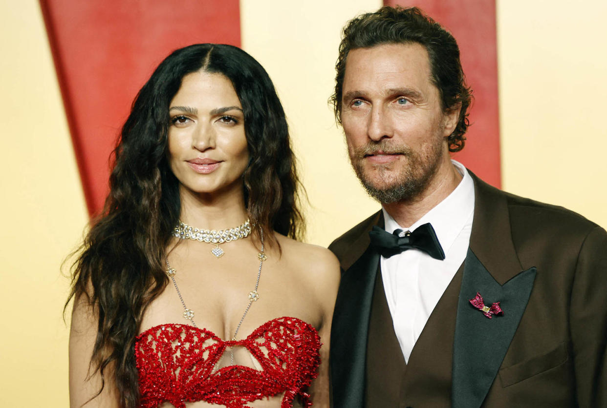 Matthew McConaughey Camila Alves  (Michael Tran / AFP via Getty Images)