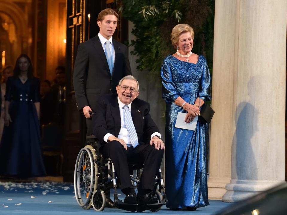 Prince Constantine Alexios, Queen Anne-Marie, and King Constantine