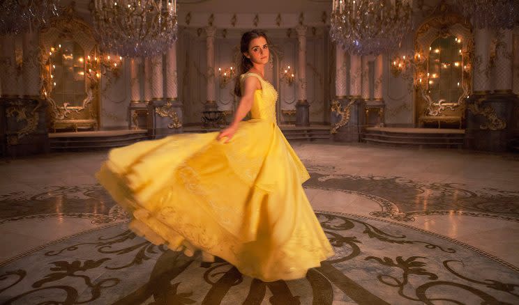 Emma Watson as Belle in 'Beauty and the Beast'.