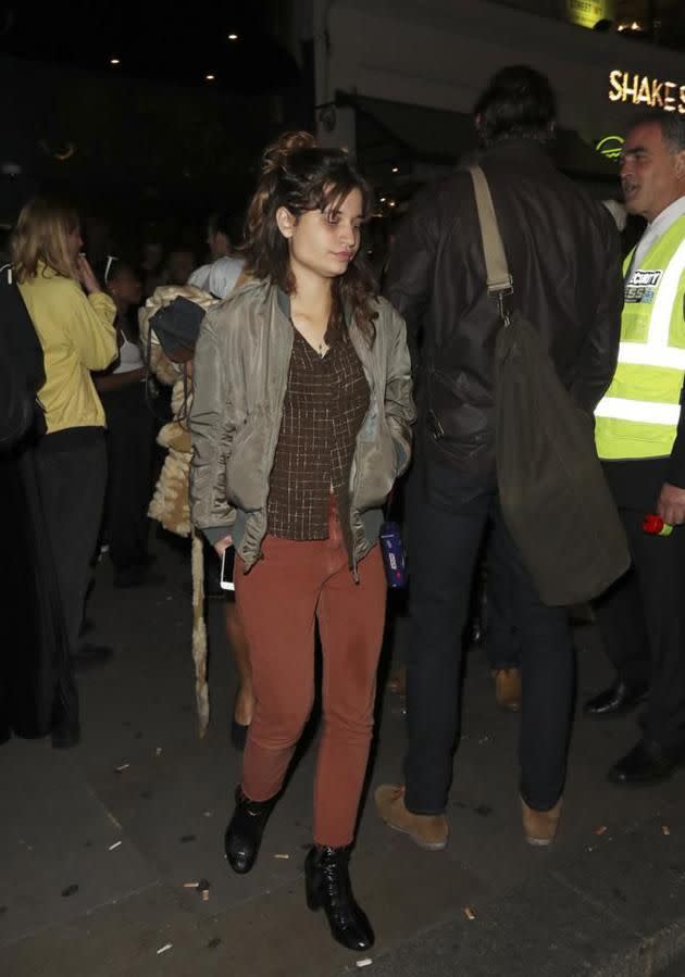 Tiger Lily Hutchence Geldof was out and about during London's Fashion Week. Source: Mega