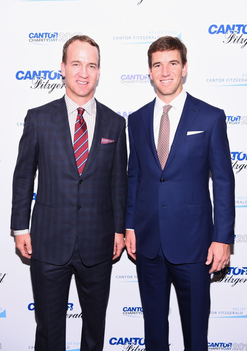 Peyton and Eli Manning