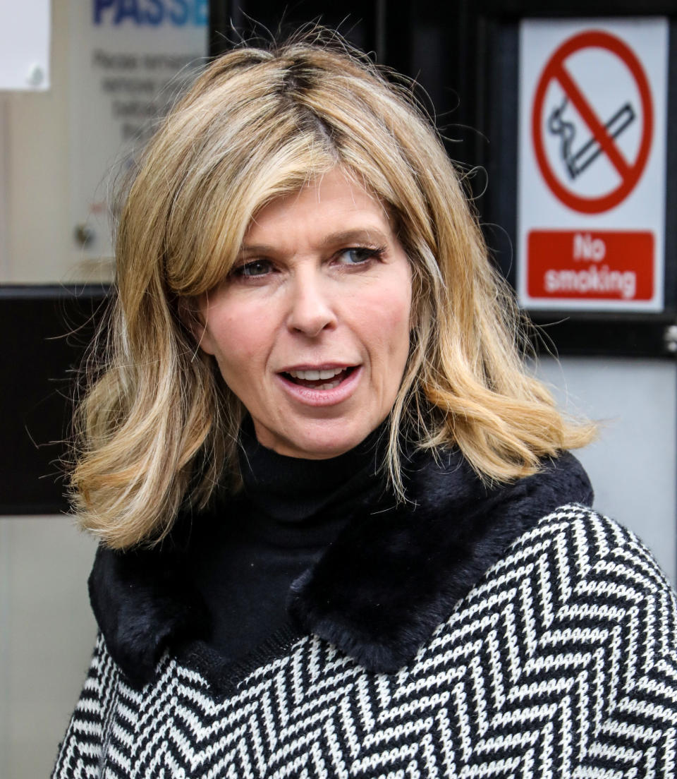 LONDON, UNITED KINGDOM - 2020/11/13: Kate Garraway seen departing The Global Radio Studios In London. (Photo by Brett Cove/SOPA Images/LightRocket via Getty Images)