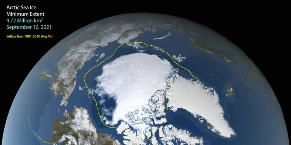 A view of the Arctic