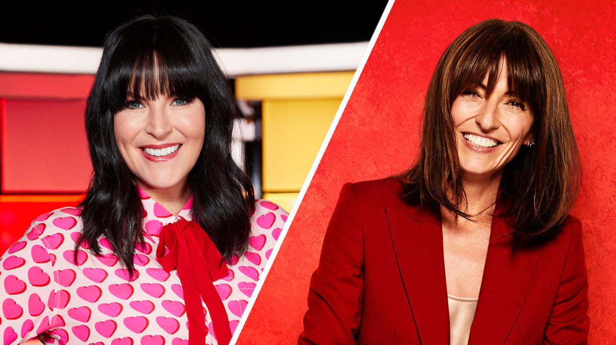 Anna Richardson (pictured left in Naked Attraction) will replace Davina McCall (right) on the home improvement show (Channel 4/BBC)