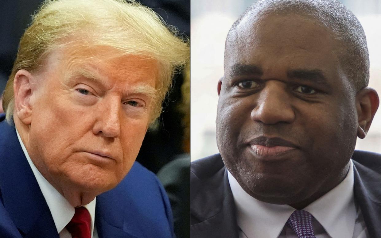 David Lammy has already met members of Donald Trump's inner circle