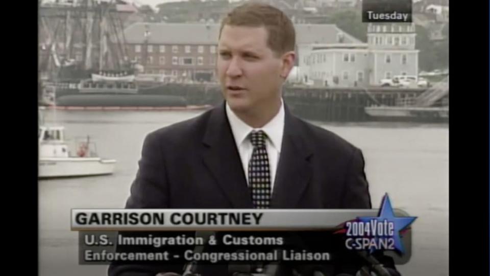 <div class="inline-image__caption"><p>Garrison Courtney spent four years working as a spokesman for the Drug Enforcement Administration.</p></div> <div class="inline-image__credit">Screengrab/C-SPAN</div>