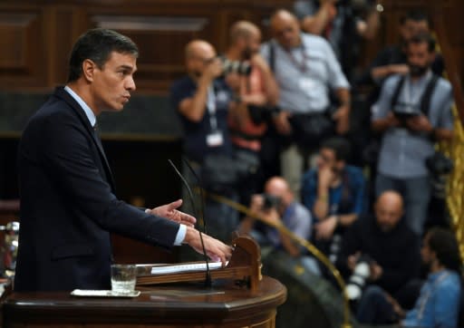 Acting Spanish prime minister Pedro Sanchez is still searching for backing to be able to form a new government