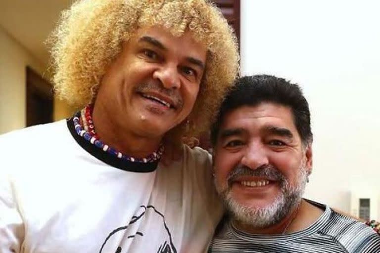 Socios, compinches, amigos... Valderrama, Maradona y muchos encuentros inolvidables 