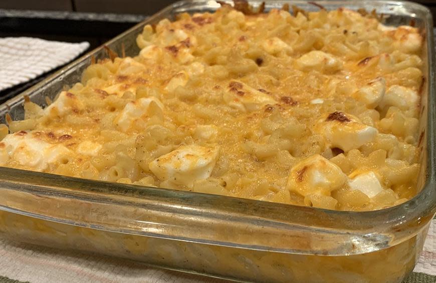 Cheese and Macaroni Pie