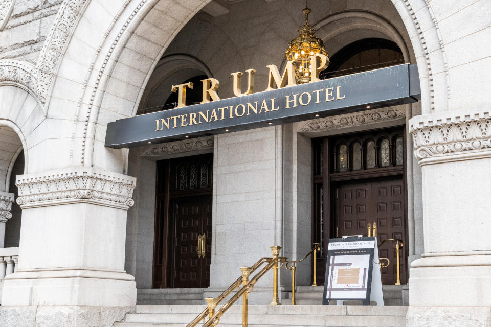 Trump International Hotel in Washington, D.C. is seen on Nov. 12, 2018.