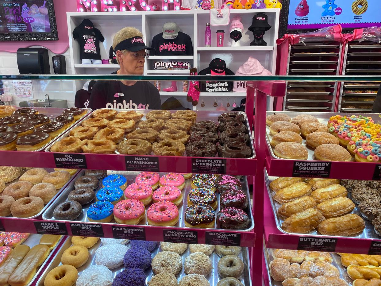 Pink Box Doughnuts holds grand opening in St. George August, 13 2022.