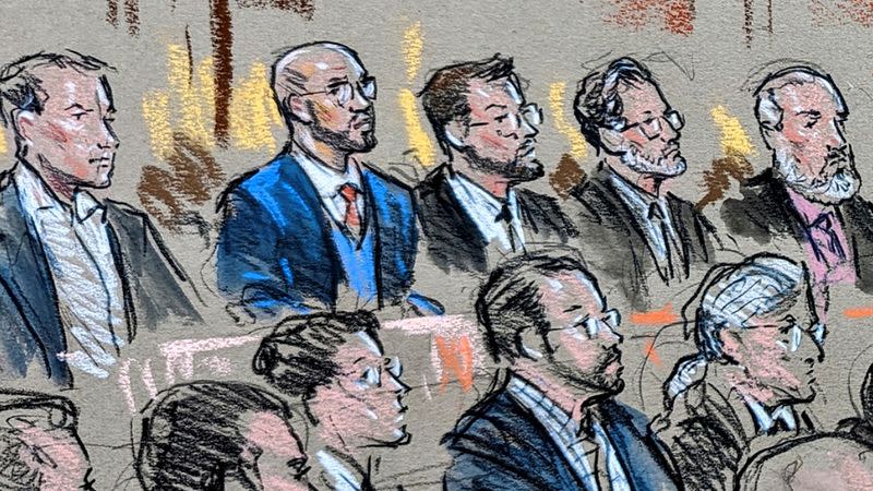 Proud Boys members convicted of seditious conspiracy during trial at U.S. District Court in Washington