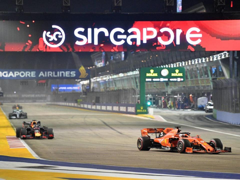 Formel 1 klärt Singapur-Zukunft