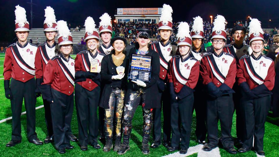 The Oak Ridge High School WildBand also received first place for percussion, second place for drum majors and second place for guard on Sept. 23 at the Clinch River Classic competition.