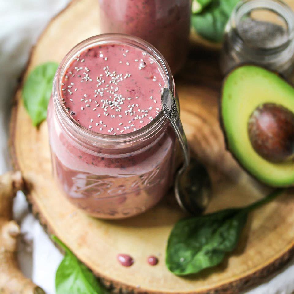 Anti-Inflammatory Cherry-Spinach Smoothie