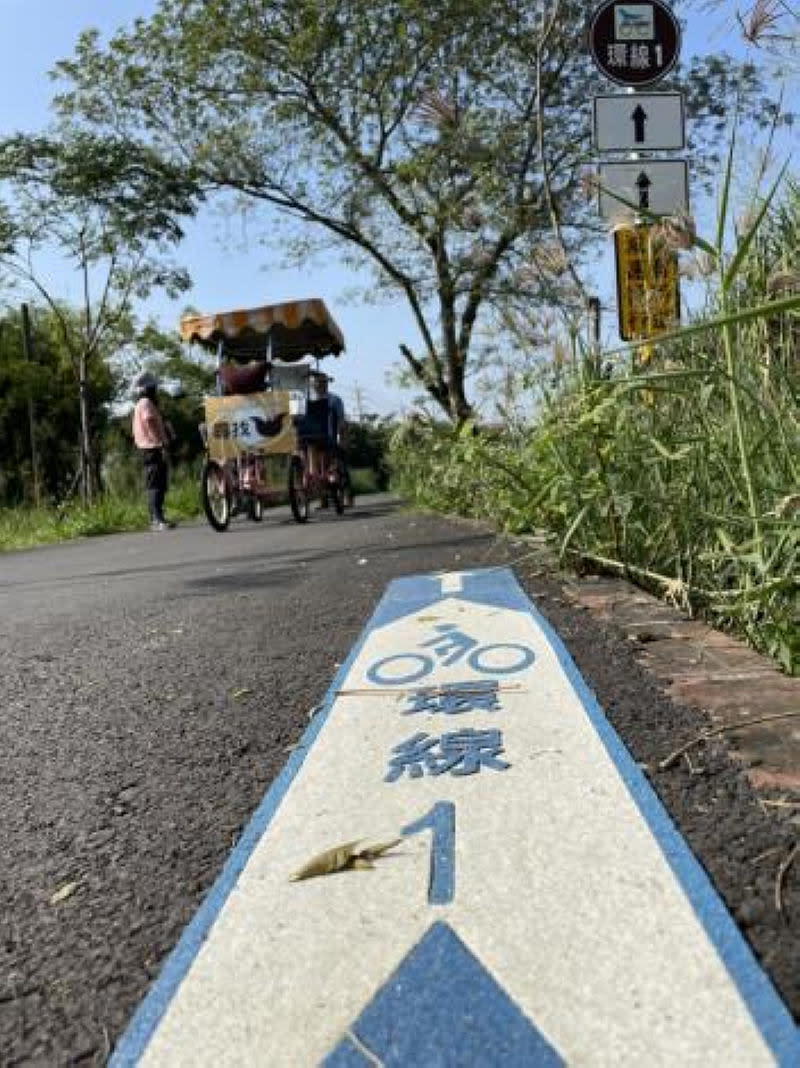 悠遊查畝營綠色鄉村鐵馬自行車道 (圖片來源：教育部體育署)