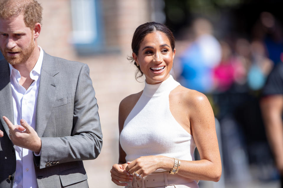 Herzogin Meghan hat einen unverwechselbaren Stil (Bild: Joshua Sammer/Getty Images for Invictus Games Dusseldorf 2023)