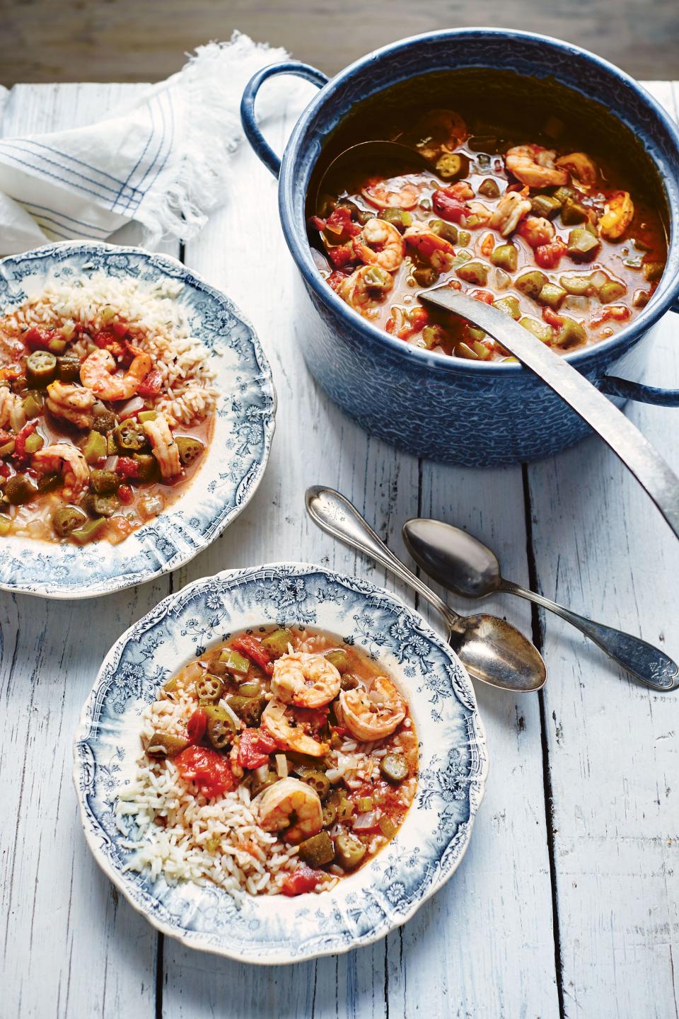 Shrimp and Okra Gumbo