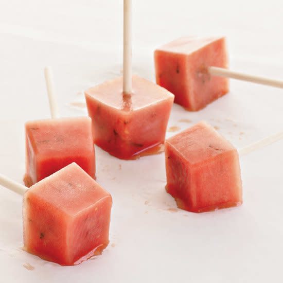 Minted Watermelon Popsicles