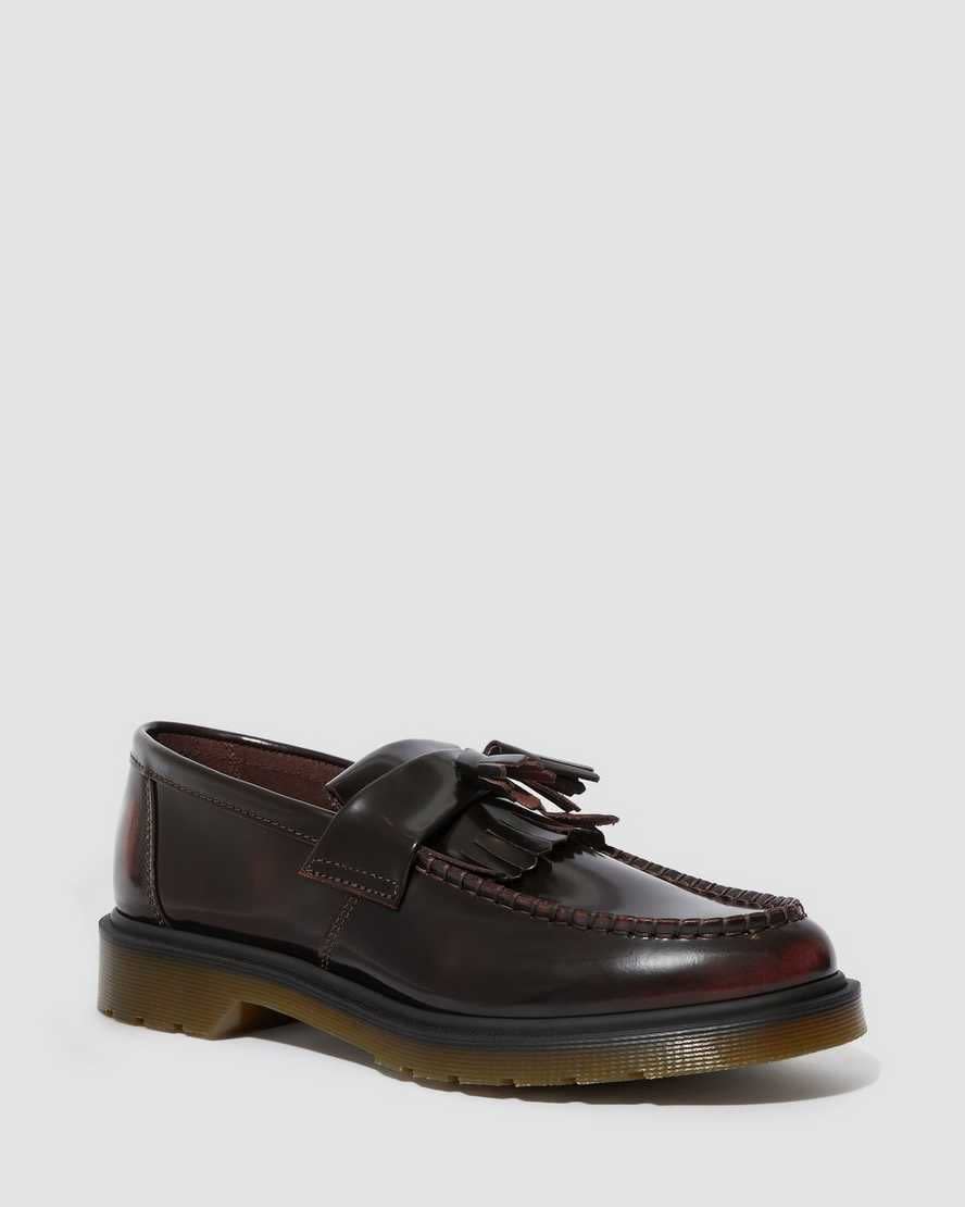 Adrian Arcadia Leather Tassle Loafers