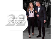<p>Being together means sharing a closet? The answer is yes according to some of this year’s hottest couples.</p>