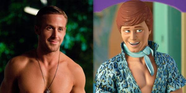 Ryan Gosling será Ken en la película de Barbie con Margot Robbie