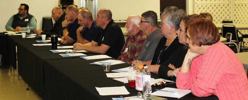 Several community members gathered at the Meyersdale Elks on Thursday evening to discuss ways to keep Meyersdale Area Ambulance Association (MAAA) alive and well in the southern Somerset County area.