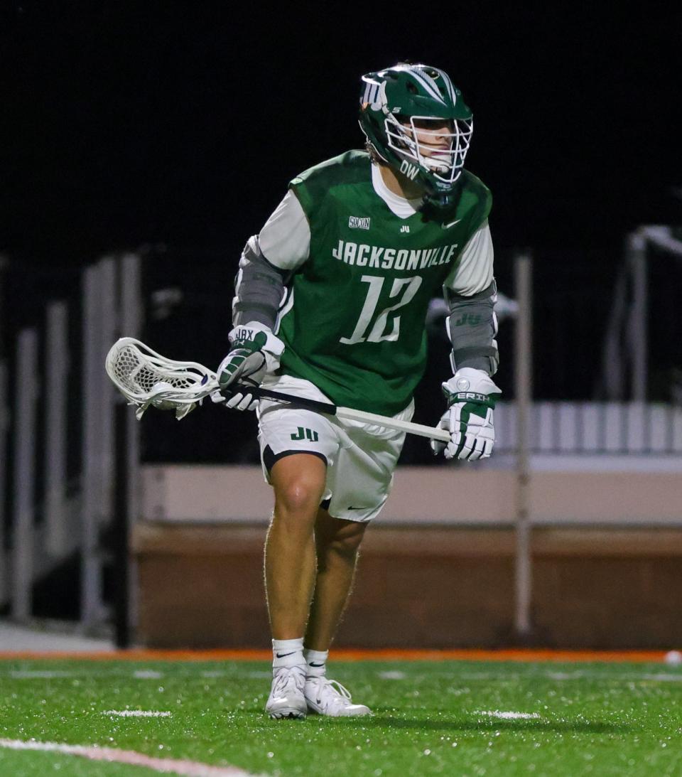 Jacksonville University attack Jackson Intrieri was the Southern Conference freshman of the year in 2022.