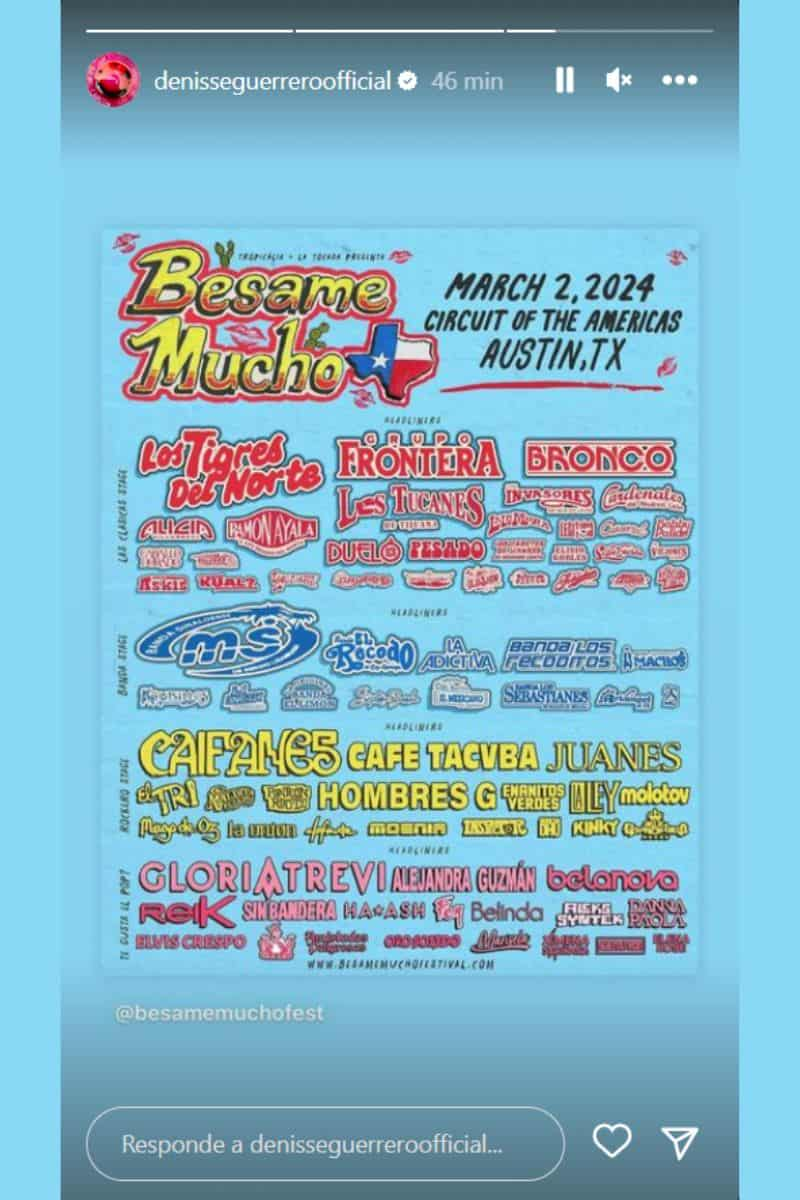 belanova regresa besame mucho festival