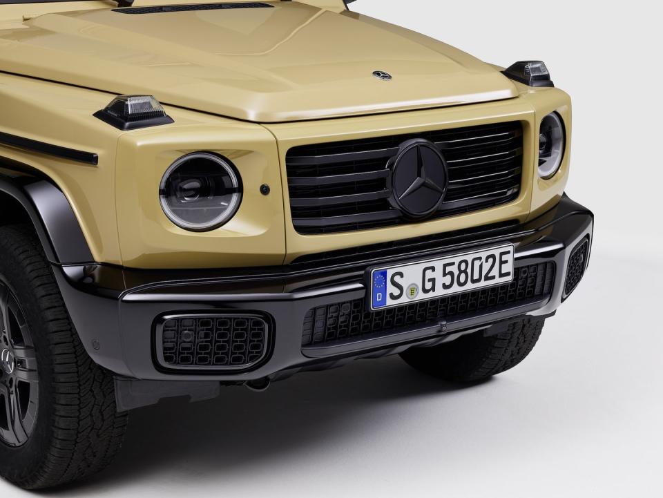 mercedes benz g 580 with eq technology press images