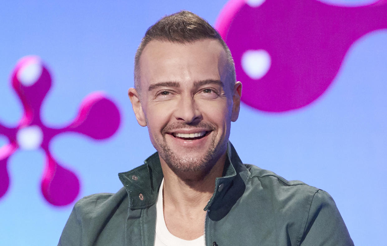 Joey Lawrence on Celebrity Dating Game. (Craig Sjodin / ABC via Getty Images)