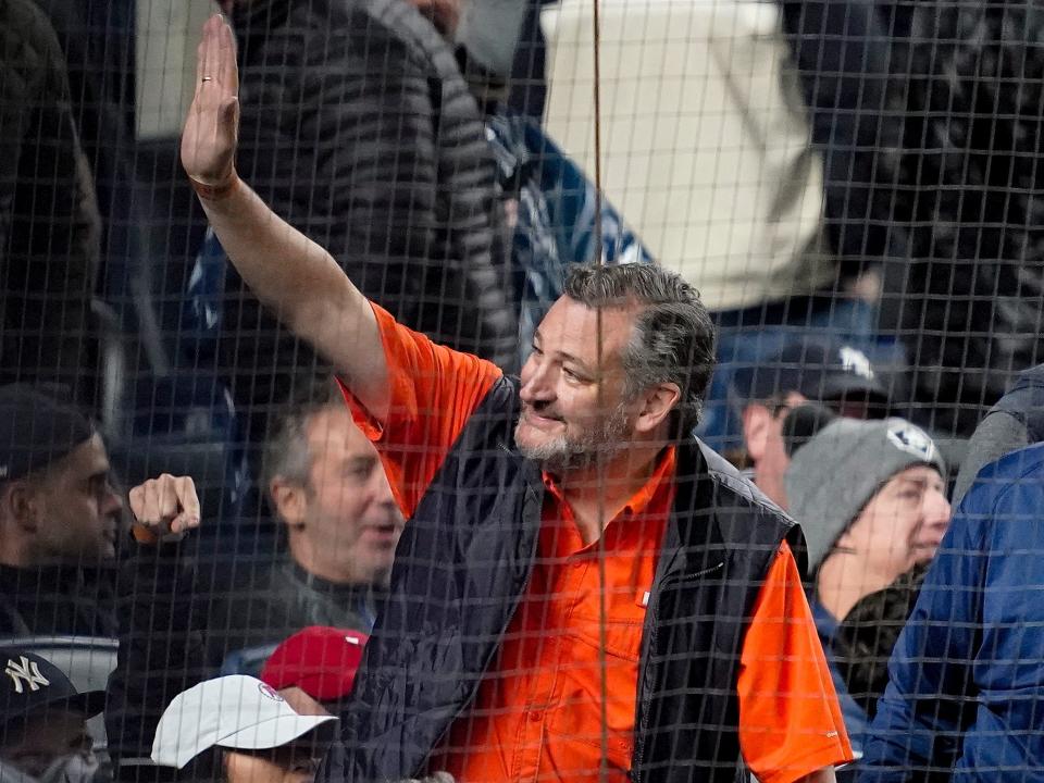 Ted Cruz Yankee Stadium