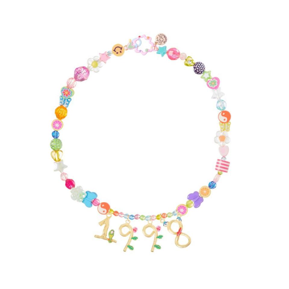 <p><a href="https://www.susanalexandra.com/collections/make-your-own/products/make-your-own-kooky-spells-numbers-necklace" rel="nofollow noopener" target="_blank" data-ylk="slk:Shop Now;elm:context_link;itc:0;sec:content-canvas" class="link ">Shop Now</a></p><p>Make Your Own Kooky Spells & Numbers Necklace</p><p>susanalexandra.com</p><p>$119.00</p>