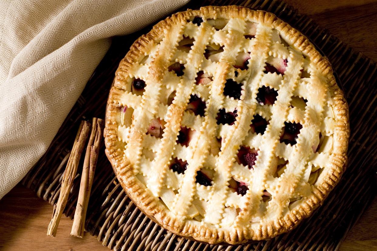 Cranberry-Raspberry Pie