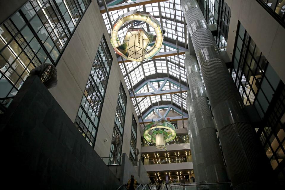 The Tom Bradley Wing of the Richard J. Riordan Central Library in downtown Los Angeles