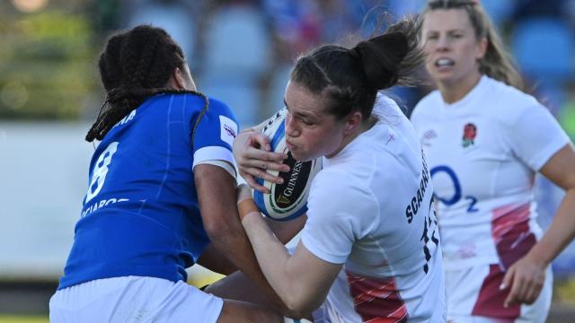 Emily Scarratt, England Rugby Star, Adjusting After Extended Absence Ahead of Women's Six Nations 2024.