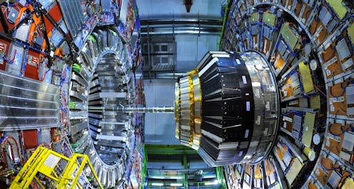 <span class="attribution"><a class="link " href="https://www.shutterstock.com/image-photo/cern-european-organization-nuclear-research-where-1287557641" rel="nofollow noopener" target="_blank" data-ylk="slk:D-Visions / Shutterstock;elm:context_link;itc:0;sec:content-canvas">D-Visions / Shutterstock</a></span>