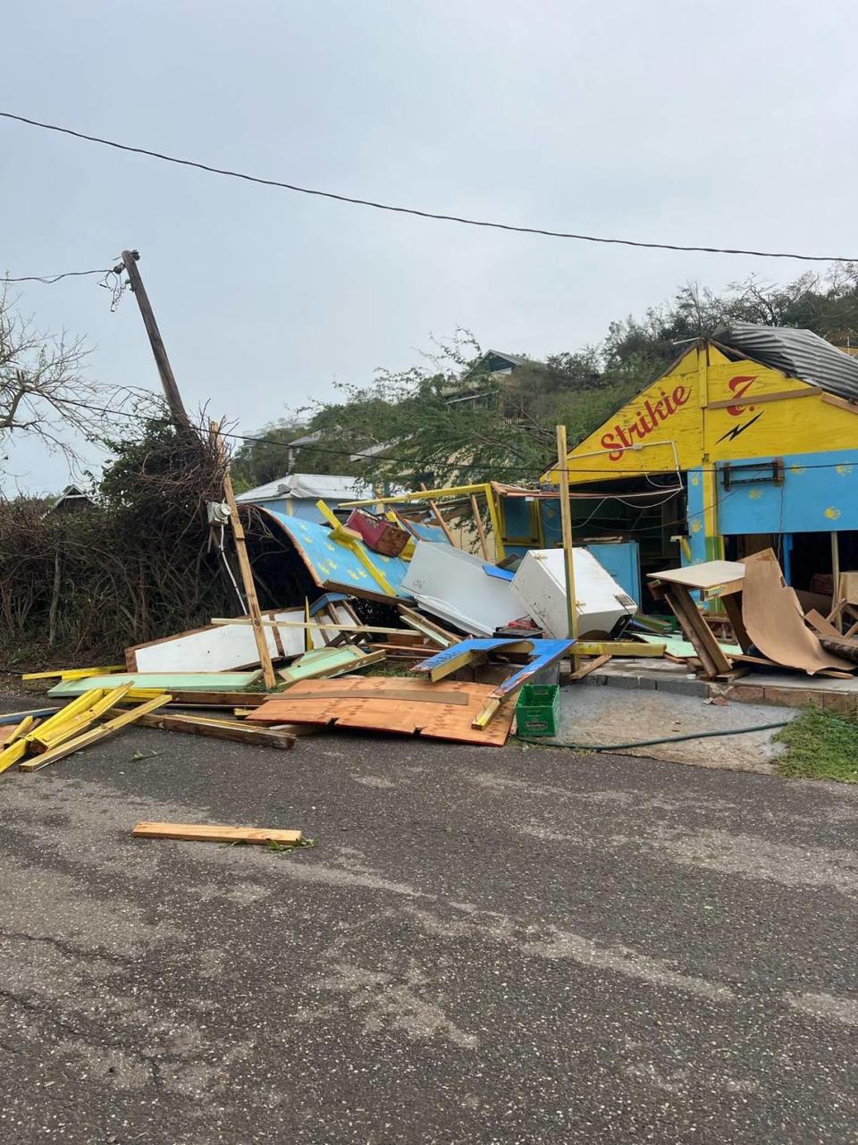 In Treasure Beach, a small fishing and agricultural community on the coast of southern Jamaica, residents said that there was widespread property damage.