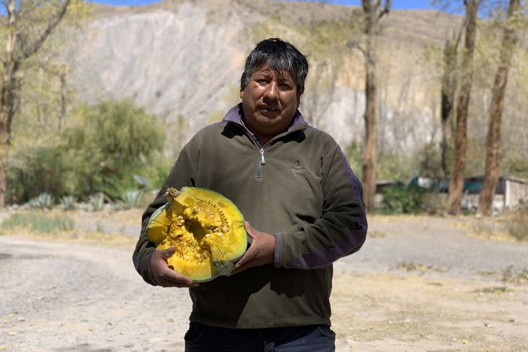 Vendedor ambulante de los cerros salteños