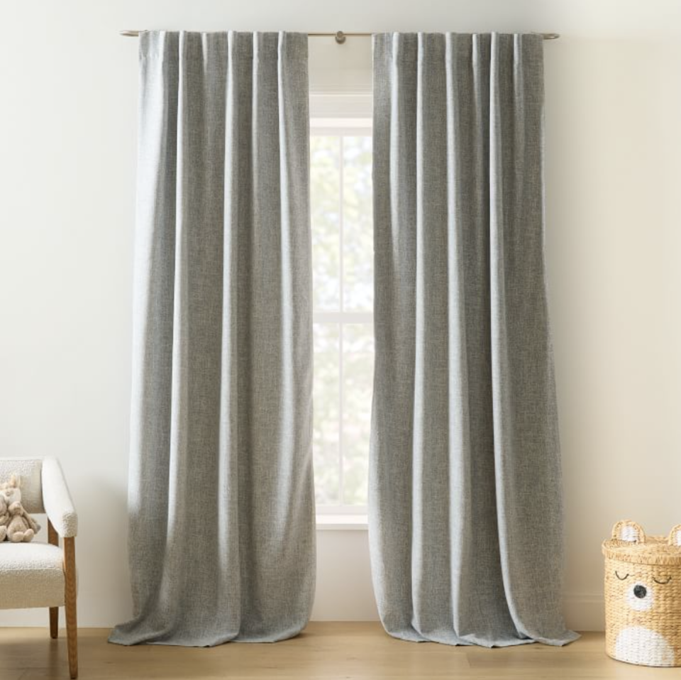 <p><a href="https://go.redirectingat.com?id=74968X1596630&url=https%3A%2F%2Fwww.westelm.com%2Fproducts%2Fcrossweave-blackout-curtain-h8010&sref=https%3A%2F%2Fwww.esquire.com%2Flifestyle%2Fg46331967%2Fbest-blackout-curtains%2F" rel="nofollow noopener" target="_blank" data-ylk="slk:Shop Now;elm:context_link;itc:0;sec:content-canvas" class="link ">Shop Now</a></p><p>Crossweave Blackout Curtain</p><p>westelm.com</p><p>$89.00</p>