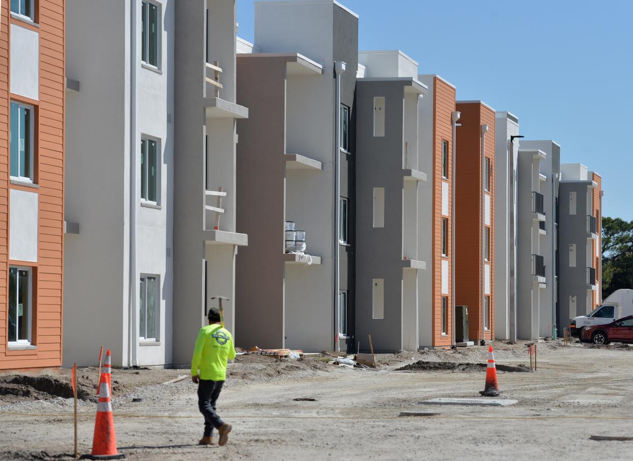 The Sarasota Housing Authority is nearing completion on Cypress Square, a three-building, affordable housing project consisting of 84 units and a clubhouse in the 1600 block of 21st Street in Sarasota.