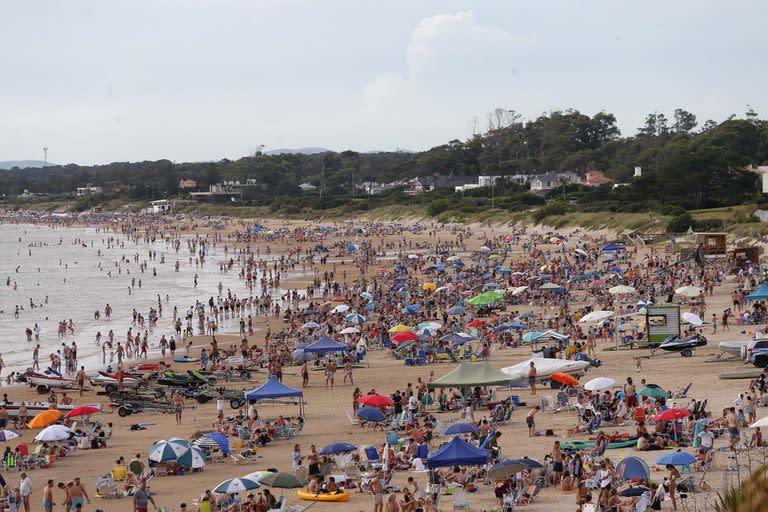 Una playa de Punta Ballena, en Maldonado, Uruguay